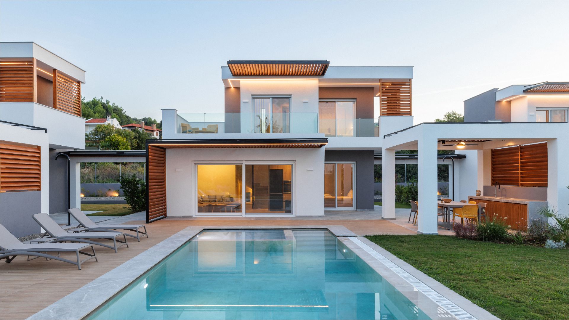 Luxury villas with private pools in Chalkidiki Greece