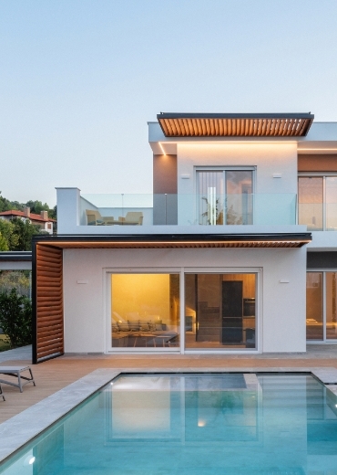 rent a villa with private pool in Halkidiki
